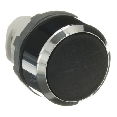 ABB Modular Series Black Momentary Push Button Head, 22mm Cutout, IP66