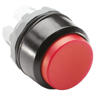 ABB Modular Series Red Momentary Push Button Head, 22mm Cutout, IP66