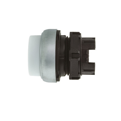 Lovato Platinum Series White Spring Return Push Button Head, 22mm Cutout, IP66, IP67, IP69K