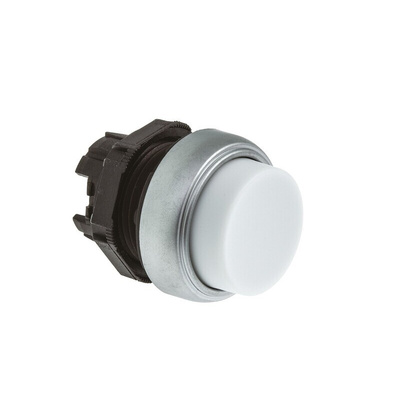 Lovato Platinum Series White Spring Return Push Button Head, 22mm Cutout, IP66, IP67, IP69K