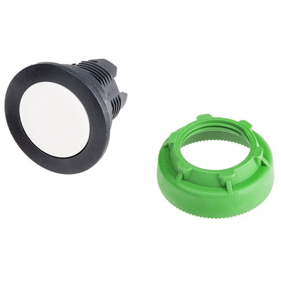 Schneider Electric Harmony ZB5 Series White Momentary Push Button Head, 30mm Cutout, IP66, IP67, IP69K