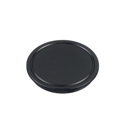 Idec HW Series Black Push Button Head, 22mm Cutout, IP20