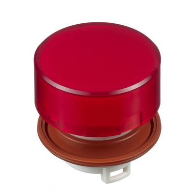 Idec HW Series Red Push Button Head, 22mm Cutout, IP20