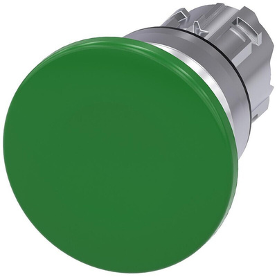Siemens SIRIUS ACT Series Green Momentary Push Button, 22mm Cutout, IP66, IP67, IP69K