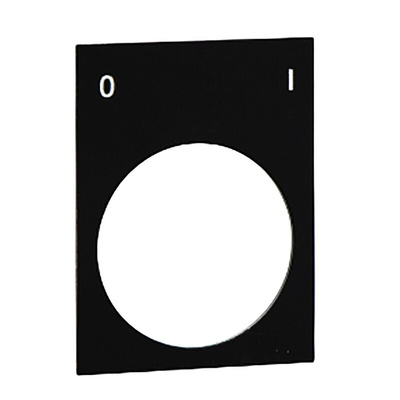 Schneider Electric Marked Legend for Use with Pendant Control Station, Selector Switch, O - I