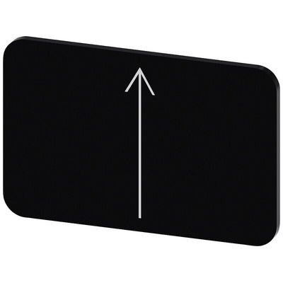 Siemens Labeling plate, Up Arrow