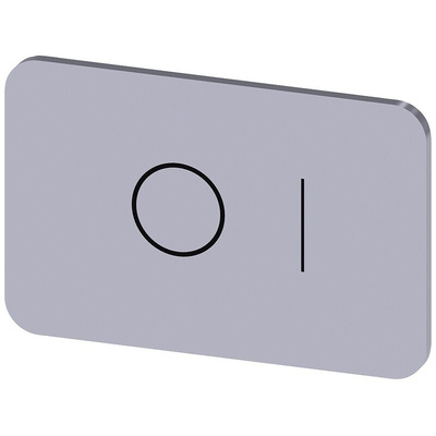 Siemens Labeling plate, O - I