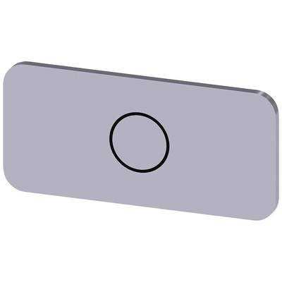 Siemens Labeling plate, O
