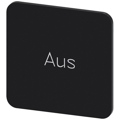 Siemens Labeling plate, Aus