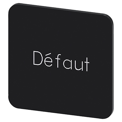 Siemens Labeling plate, Défaut