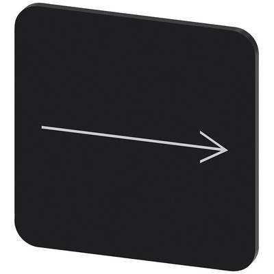 Siemens Labeling plate, Right Arrow