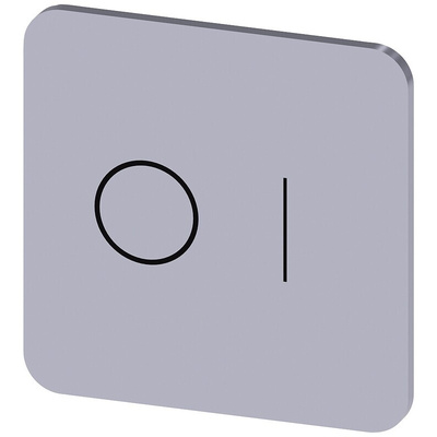 Siemens Labeling plate, O - I