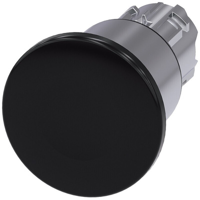 Siemens SIRIUS ACT Series Black Momentary Push Button Head, 22mm Cutout, IP66, IP67, IP69K