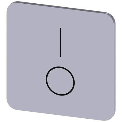 Siemens Labeling plate, I - O