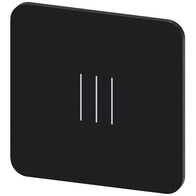 Siemens Labeling plate, III