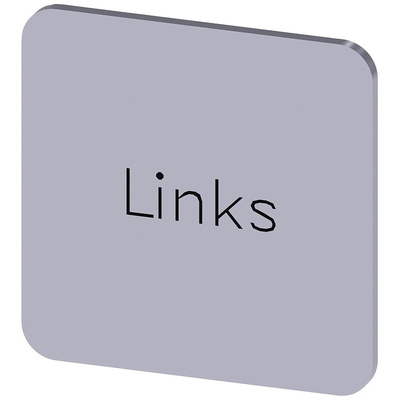 Siemens Labeling plate, Links