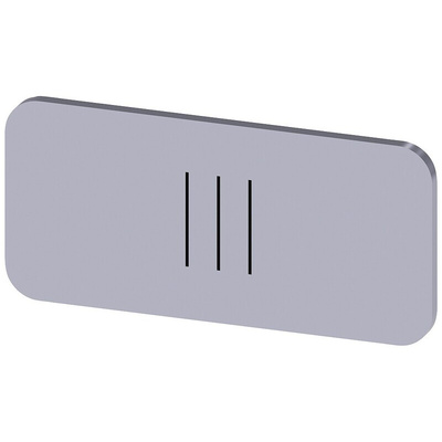 Siemens Labeling plate, III