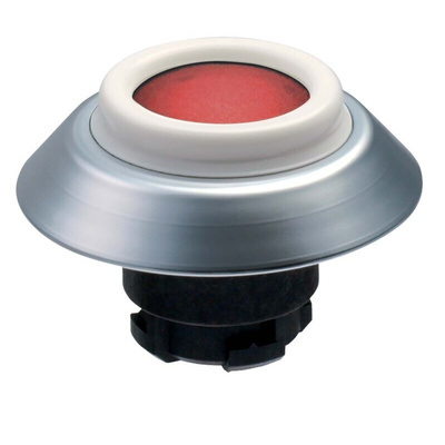 Schmersal NDLRT Series Red Illuminated Momentary Push Button, 22.3mm Cutout, IP67, IP69K