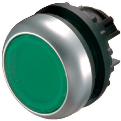 Eaton M22 Series Green Momentary Push Button, 22.5mm Cutout