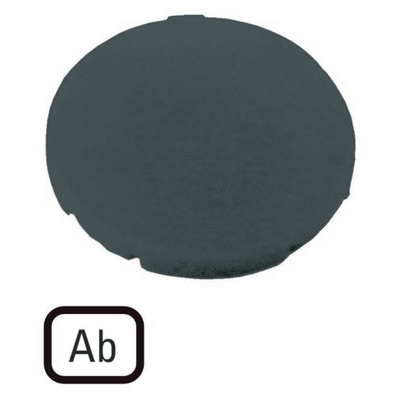 Eaton Button Plate for Use with M22-DG-X, M22(S)-D-X, M22(S)-DR-X, M30C-FD-X, M30C-FDR-X, Ab