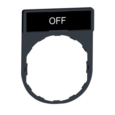 Schneider Electric Legend Holder for Use with Harmony XB4, Harmony XB5 Range, Off