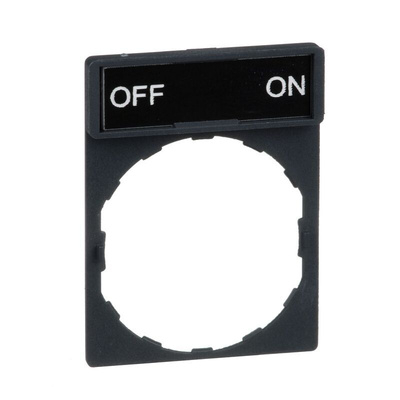 Schneider Electric Legend Holder for Use with XB4/XB5 Series, Off - On