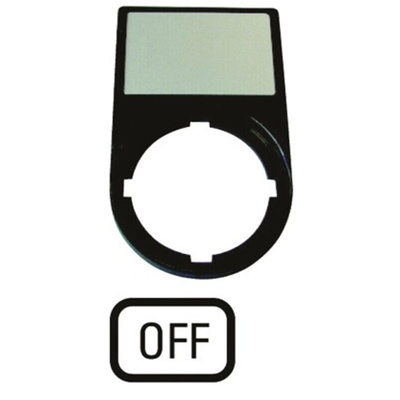 Eaton Legend Plate for Use with RMQ Titan Series, Off