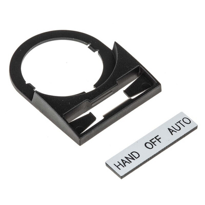 Allen Bradley Legend Plate for Use with 800F Series, Hand - Off - Auto