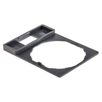 Schneider Electric Blank label holder for Use with XALD Series, XALK Series, XB4 Series, XB5 Series