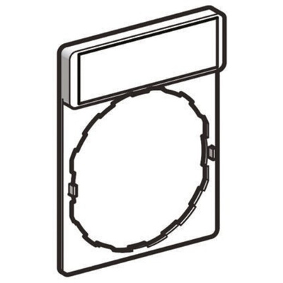 Schneider Electric Legend Holder for Use with XB4 Series, Ouverture