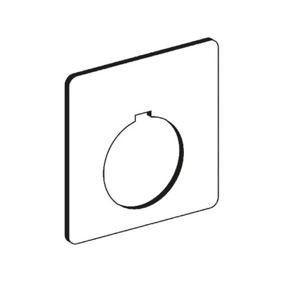 Schneider Electric Blank label for Use with 9001SK Series