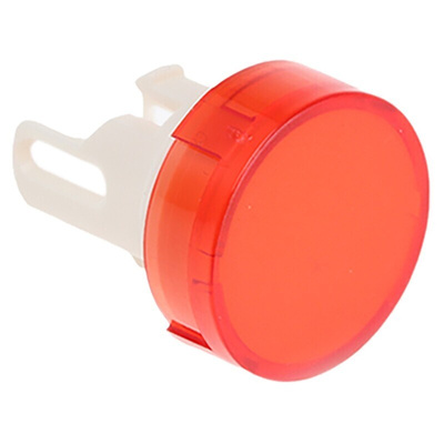 Omron Red Round Push Button Lens