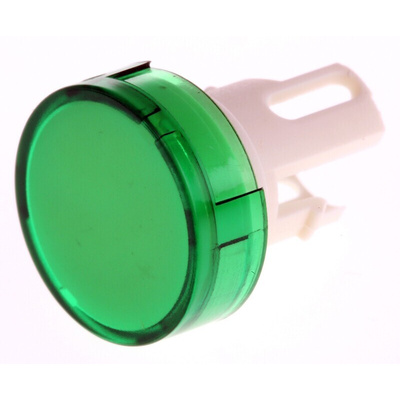 Omron Green Round Push Button Lens