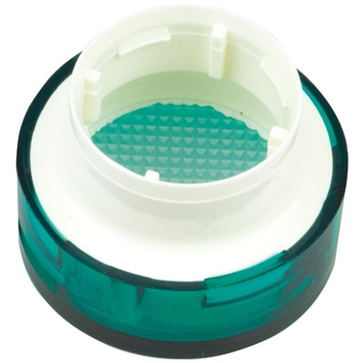 Green Round Push Button Lens for use with TP2 Series