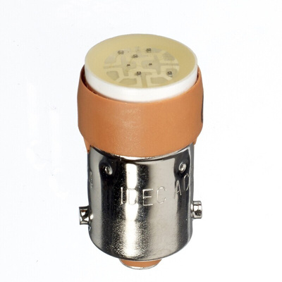 Idec Push Button LED for Use with 22 mm HW Series Pilot Switches