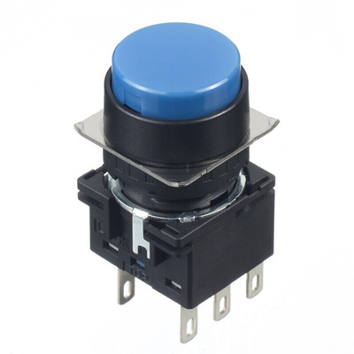 Idec Blue Round Push Button Switch