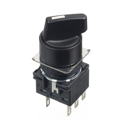 Idec Black Round Push Button Switch