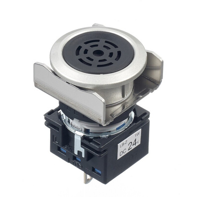 Idec Black Round Push Button Switch