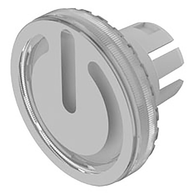 EAO Clear Round Push Button Indicator Lens for Use with Series 84 Switches