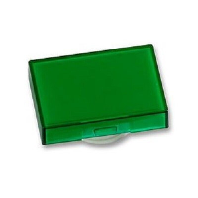 Omron Green Rectangular Push Button Lens for Use with A16