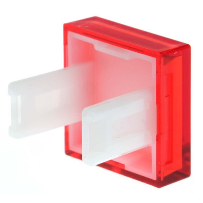 EAO Red Square Push Button Lens for Use with 31 Series