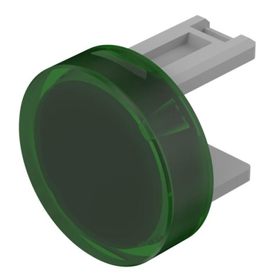 EAO Green Round Push Button Lens for Use with Push Button