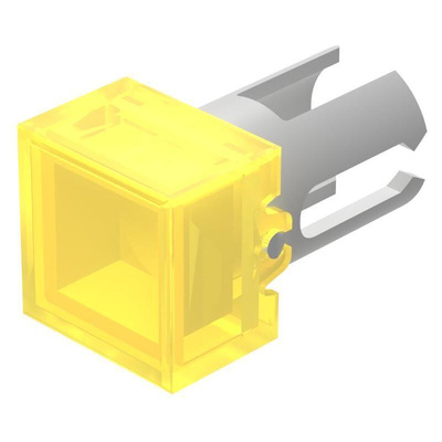 EAO Yellow Square Push Button Lens for Use with Push Button