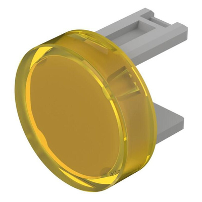 EAO Yellow Round Push Button Lens for Use with Push Button