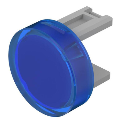 EAO Blue Round Push Button Lens for Use with Push Button