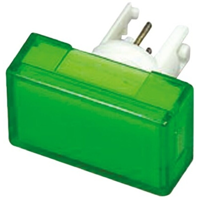 Omron Green Rectangular Push Button Lens for Use with A3D Series