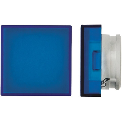 Omron Blue Square Push Button Lens for Use with A16 Series LED/Incandescent Lamp Push Button Switch