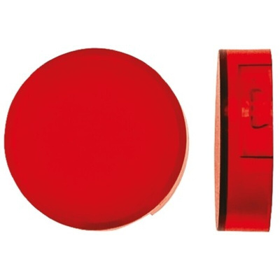 Omron Red Round Push Button Lens for Use with A16 Series LED/Incandescent Lamp Push Button Switch