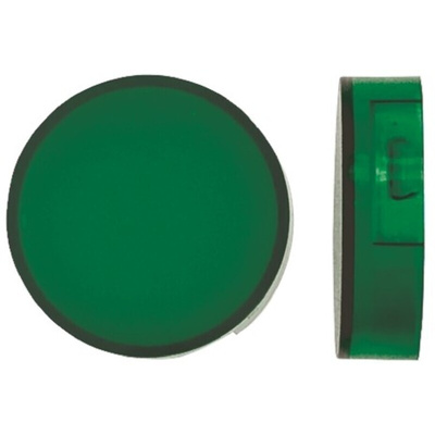 Omron Green Round Push Button Lens for Use with A16 Series LED/Incandescent Lamp Push Button Switch