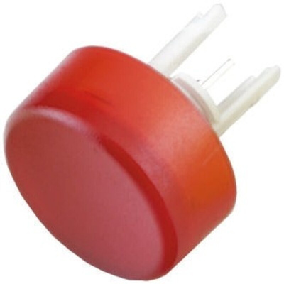 EAO Red Round Push Button Lens for Use with 19 Series